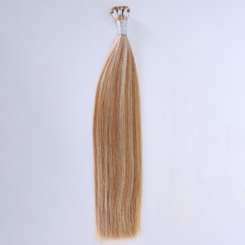 Piano Ash Brown Bleach Blonde Hand Tied Weft