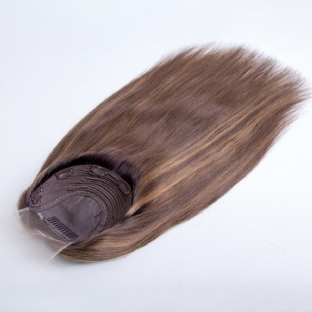 ８X8＂Brazilian Hair Balayage Ombre HD Lace Front Toppers